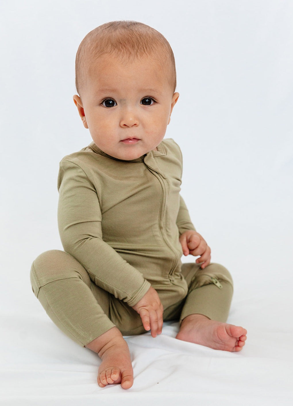 LUXE Romper Bambú sin Pies - DC-Snuggle Shield Suavidad y Confort