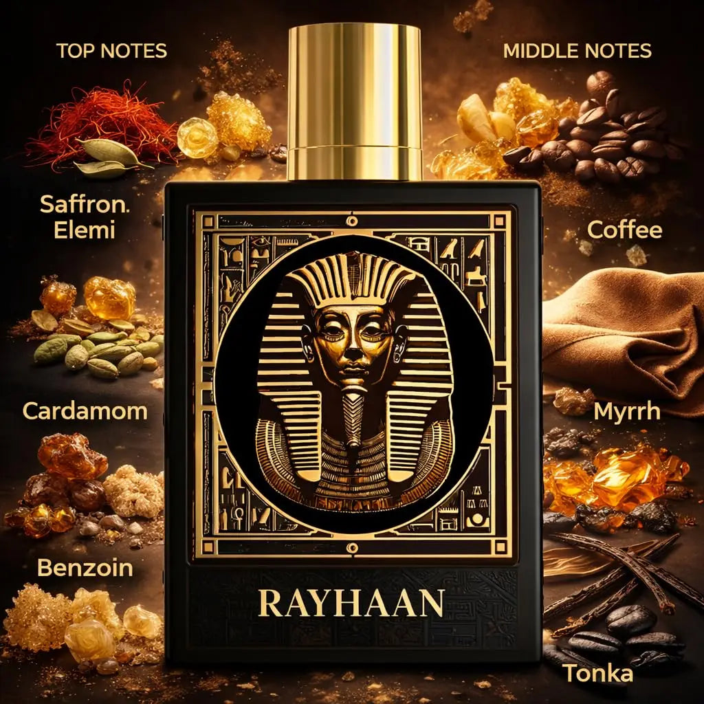 Rayhaan Pharaoh Eau de Parfum en Spray para Unisex – Arom...