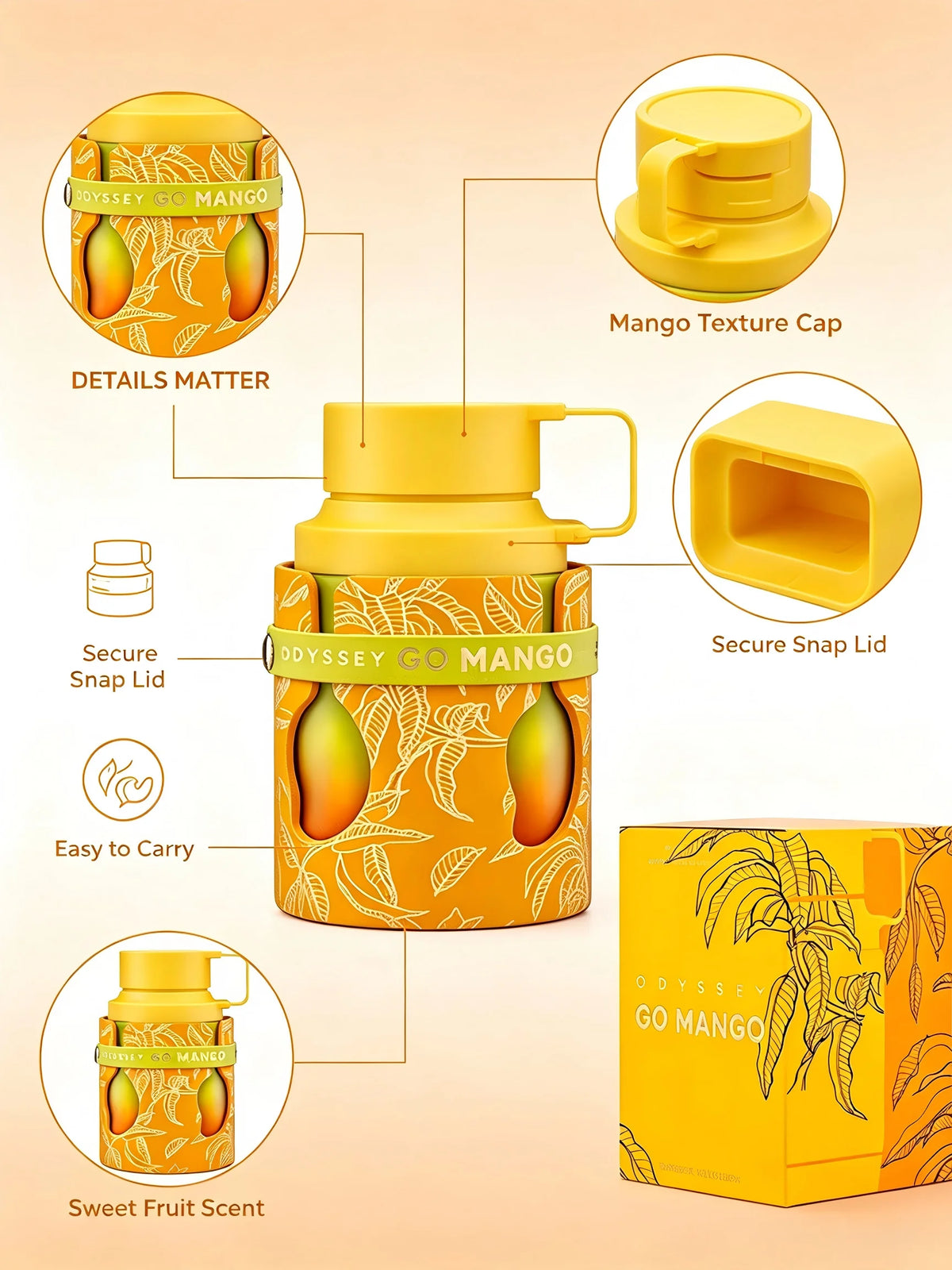 Armaf Odyssey Go Mango Tropical Collection Eau de Parfum ...