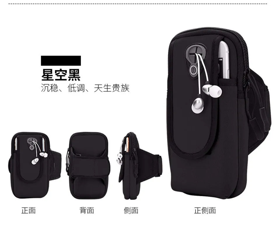 Brazalete Deportivo Universal: Bolsa Impermeable para Correr