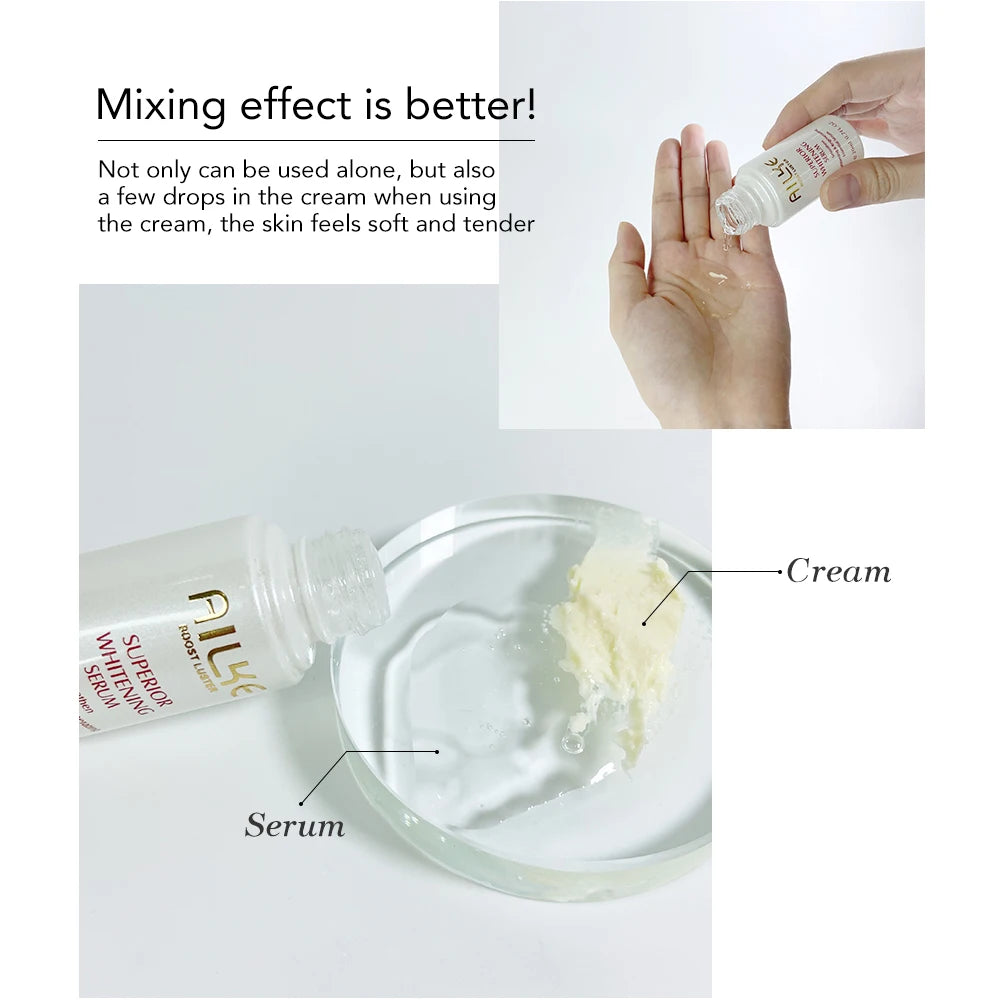 Crema Facial AILKE Antiarrugas y Blanqueadora, con Coláge...