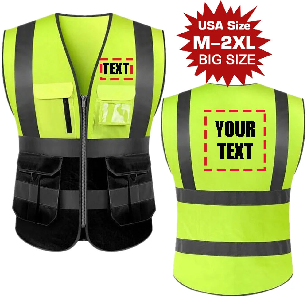 Chaleco Seguridad Personalizado ANSI Clase 2 con Logo DOBYYUNZHEN