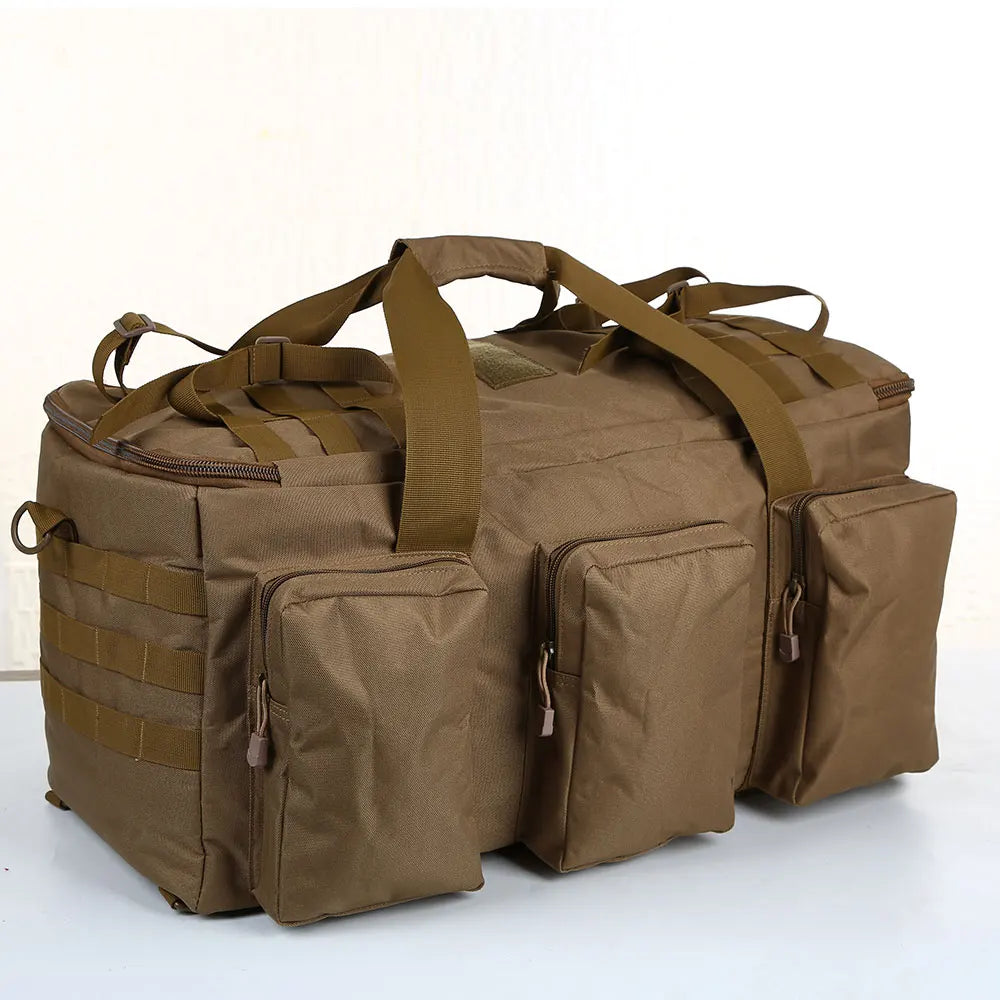 Bolsa de lona para equipaje de 55L, mochila para acampar,...
