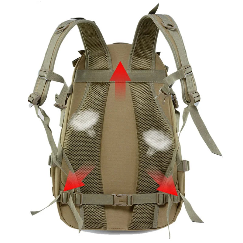 Mochila Táctica para Escalada, Camping, Senderismo, Caza ...
