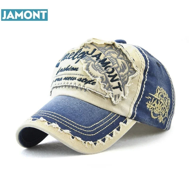 Gorra Béisbol Algodón JAMONT Unisex Bordada Ajustable - Corporación Turística