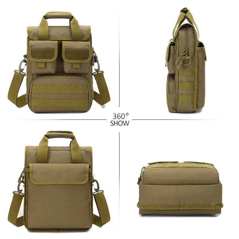 Bolsa Táctica para Hombre, Mochila de Hombro Molle, Imper...
