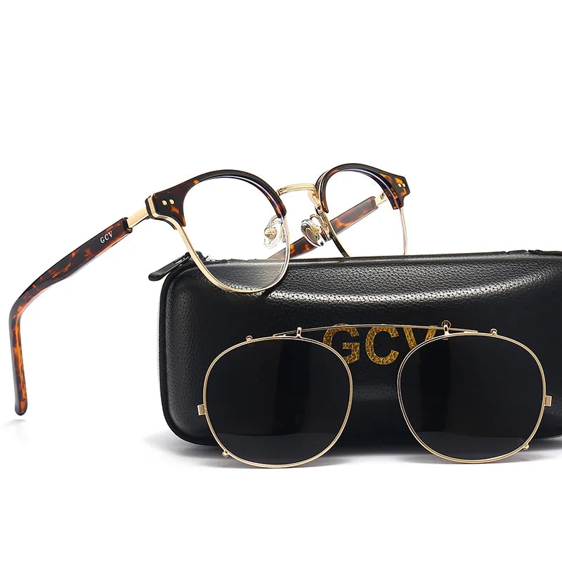 GCV gafas de sol con lentes extraíbles de doble capa, gaf...