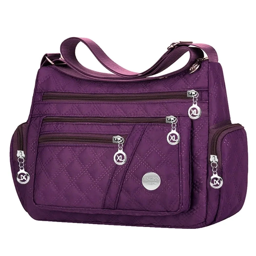 Bolso Bandolera de Nylon Acolchado Pomelo Best para Mujer...