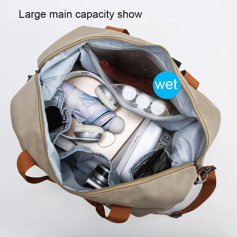 Bolsa de gimnasio de viaje, equipaje de corta distancia, ...