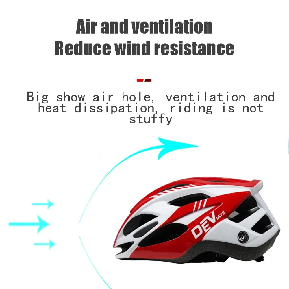Casco Ciclismo DEV Ultraligero MTB/Carretera (L) 19cm Ancho - Corporación Turística