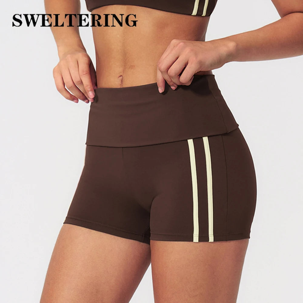 Pantalones cortos de Yoga para mujer, pantalones cortos d...