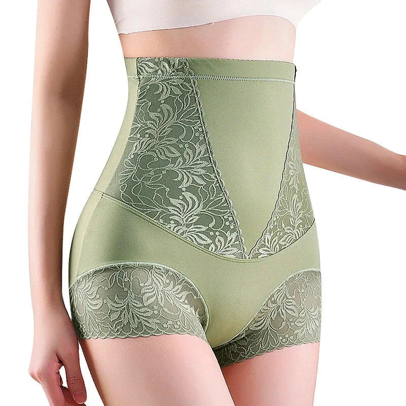 Ropa moldeadora de cintura alta, bragas con Control de ba...