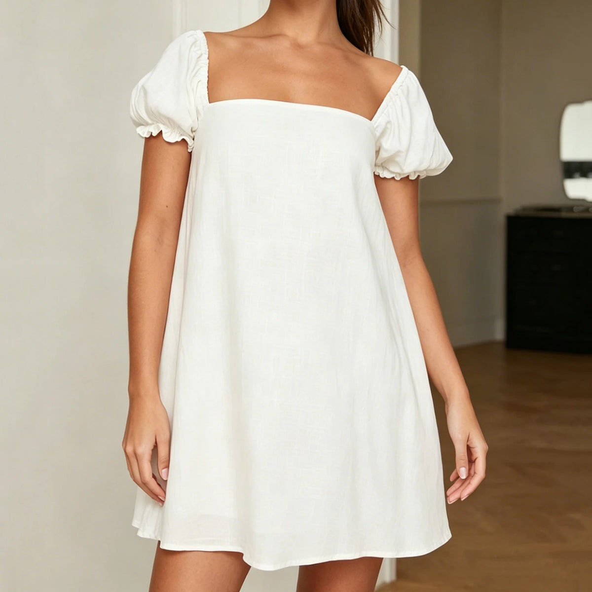 Vestido corto de primavera y verano para mujer, vestidos ...