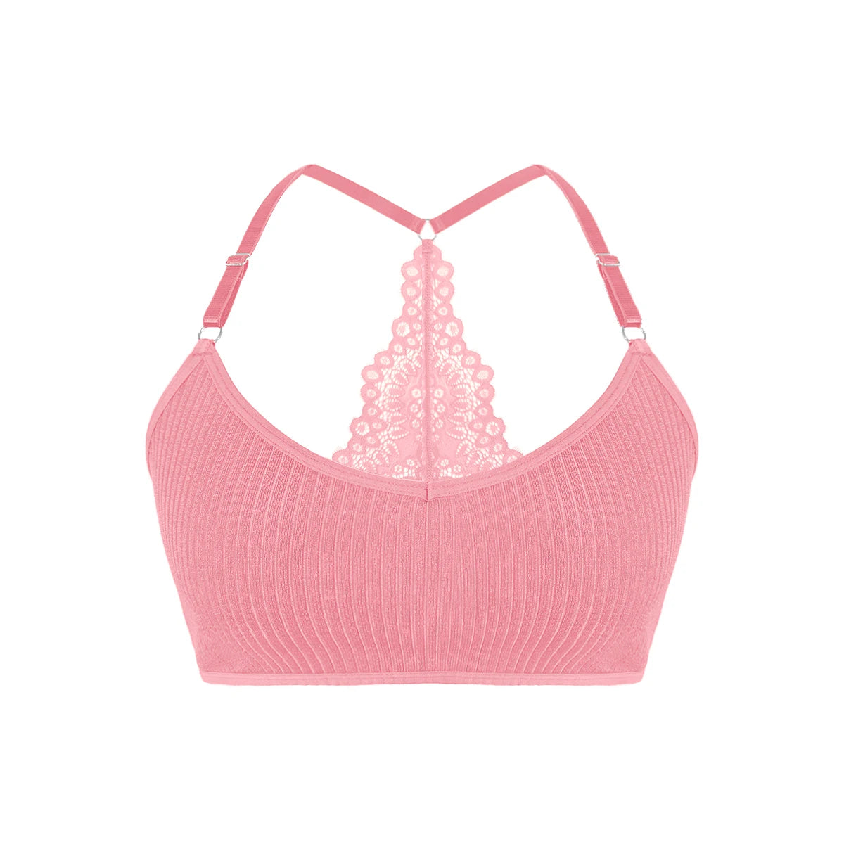 Ropa interior Sexy para mujer, sujetadores acanalados con...