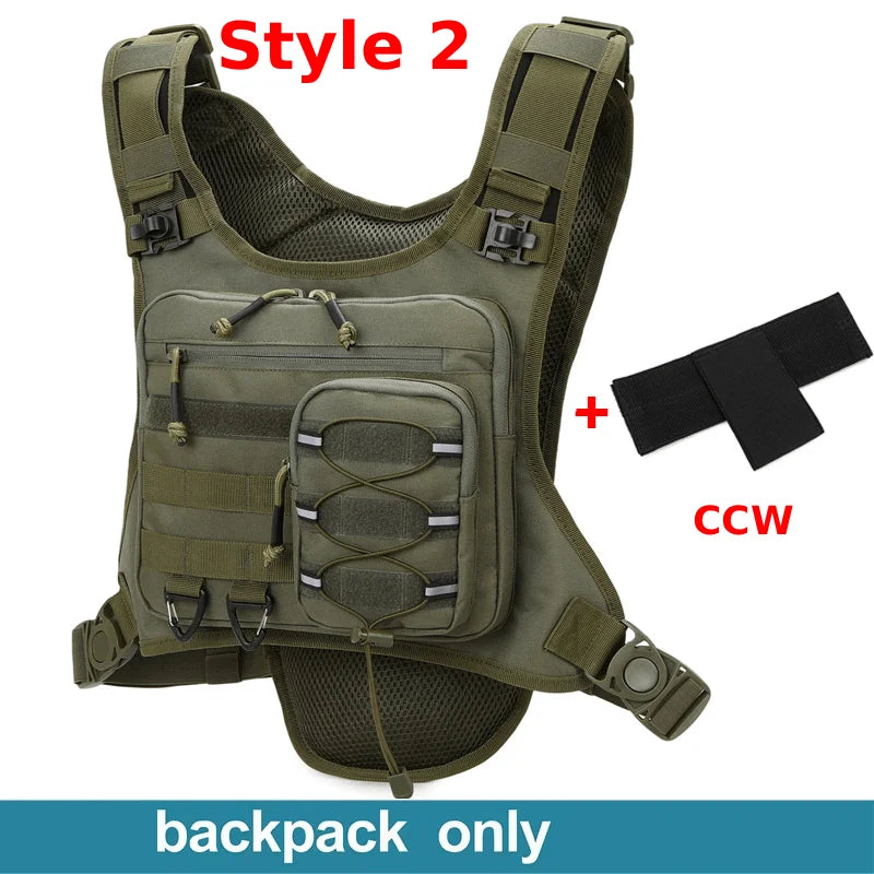 Chaleco de hidratación para correr, mochila deportiva par...