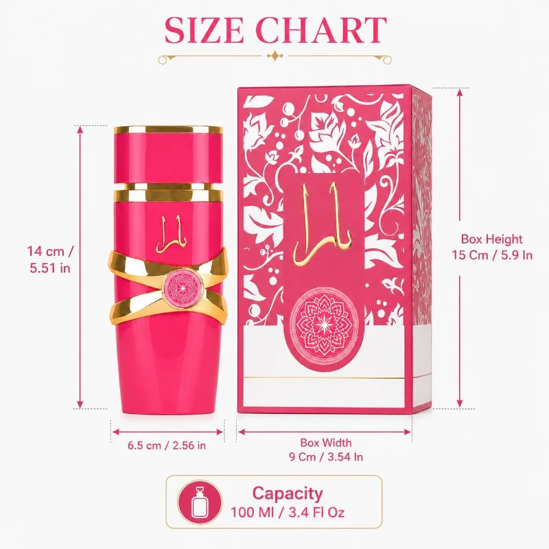Yara & Asad Eau de Parfum 100ml, Fragancia Unisex Exótica...