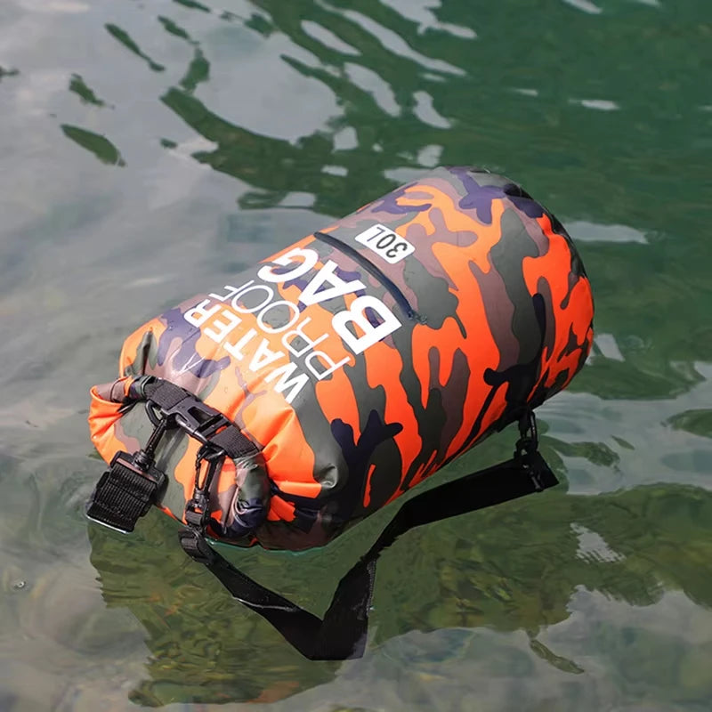 Paquete de natación de PVC, mochila seca para mujeres y h...