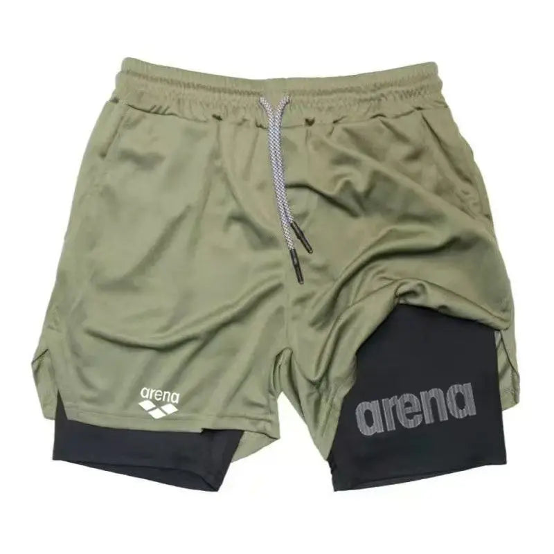 Pantalones Cortos Deportivos para Hombre, Transpirables y de Secado Rápido, Ideales para Gimnasio, Playa y Surf - Corporación Turística