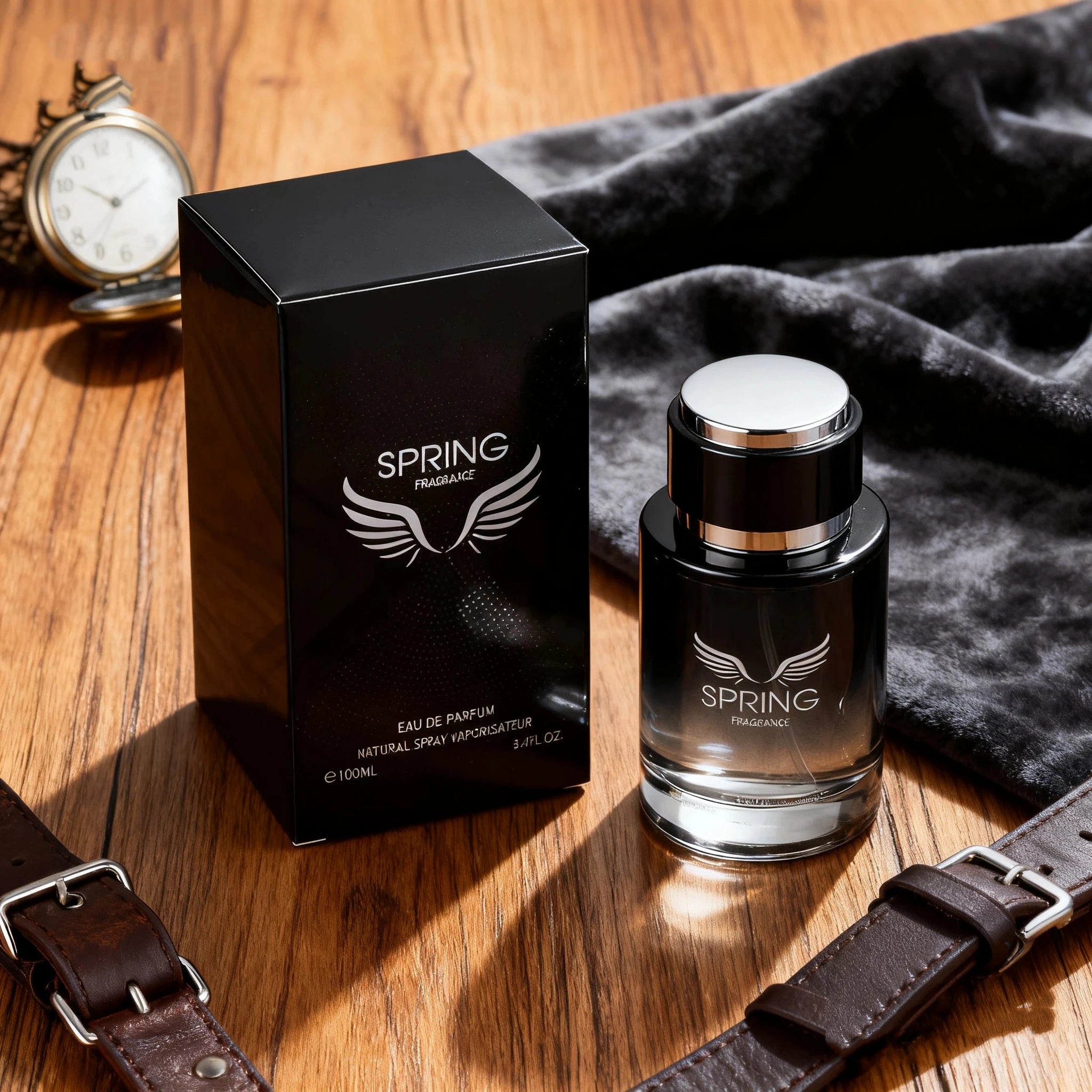 100ml SPRING Eau de Parfum para Hombre, Colonia de Larga ...