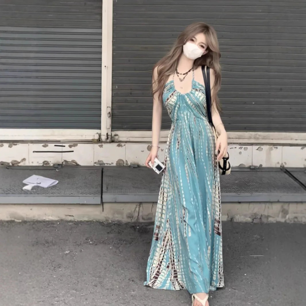 Vestido Bohemio de Verano para Mujer - Nuevo Estilo Franc...