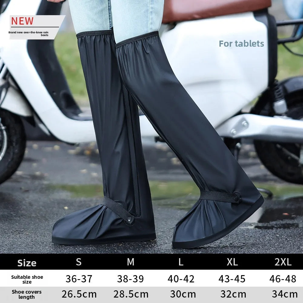 Impermeable para zapatos de la Corporación Turística, cubierta contra la lluvia, resistente y protectora para calzado.