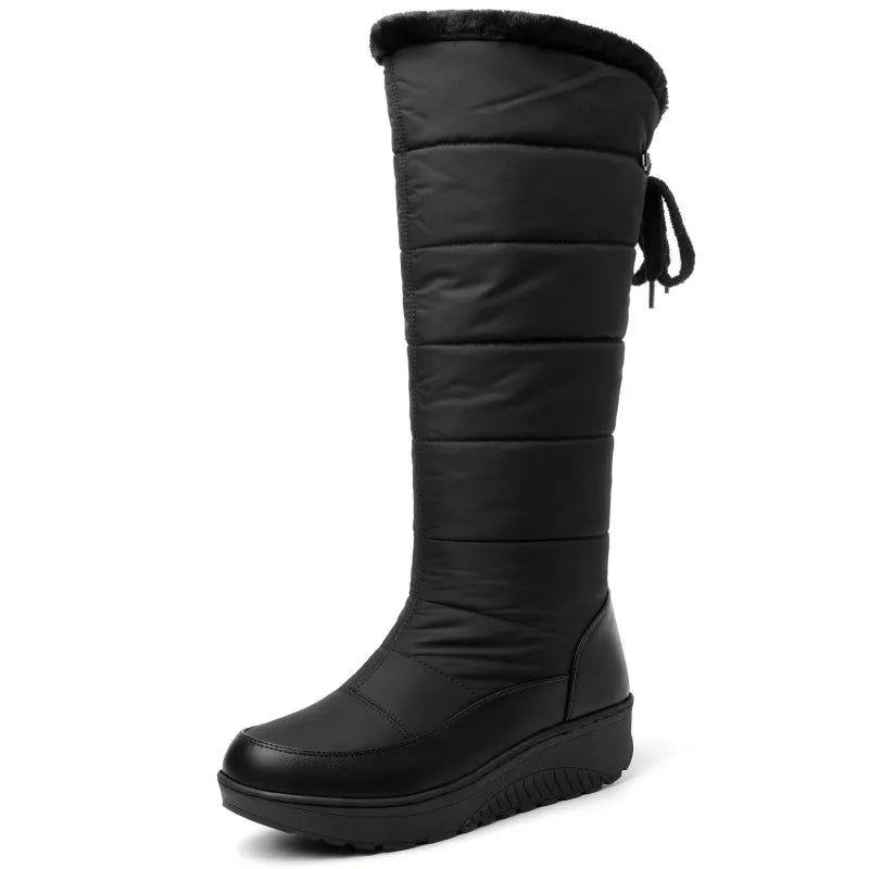 Zapatos de invierno impermeables para mujer, botas de nie...