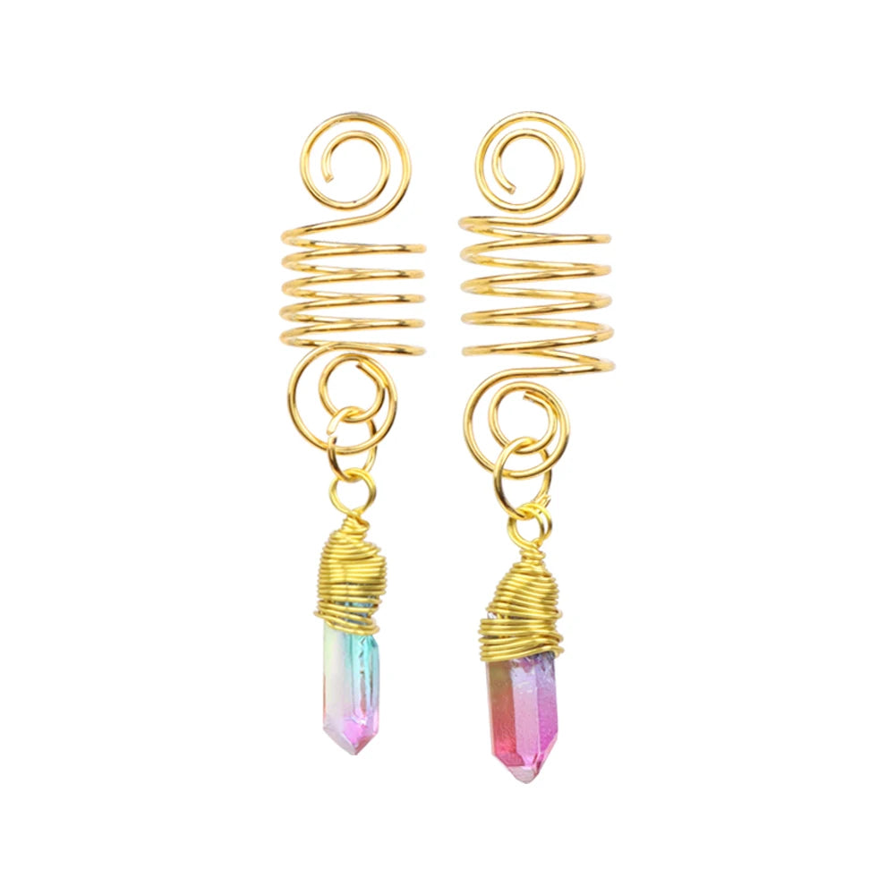 Colgante de piedra Natural para mujer y niña, accesorios ...