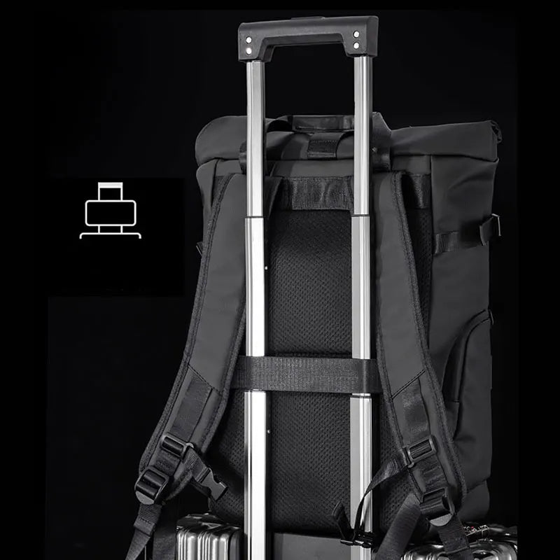 Bolsa de viaje para acampar para hombre, mochila para ord...