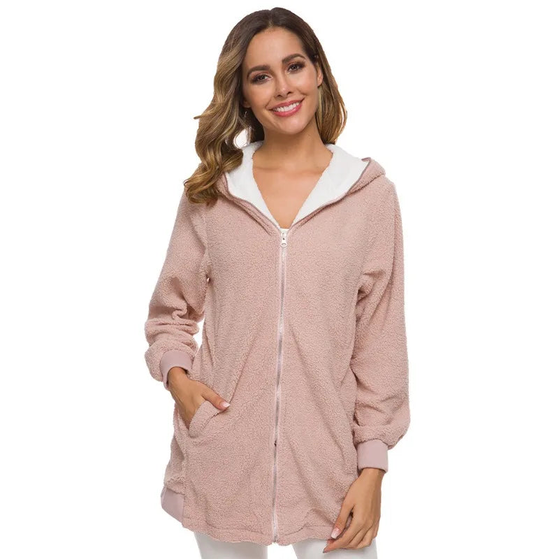 Cárdigans para mujer, chaqueta de piel sintética, jersey ...