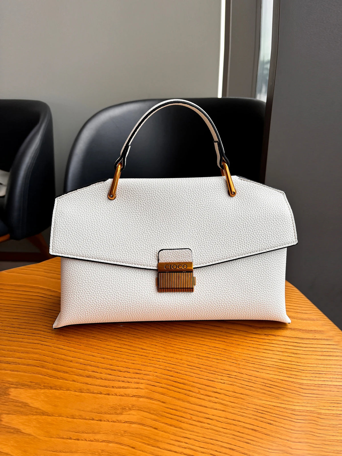 Bolso de Mano de Lujo de Alta Gama con Diseño de Serpient...