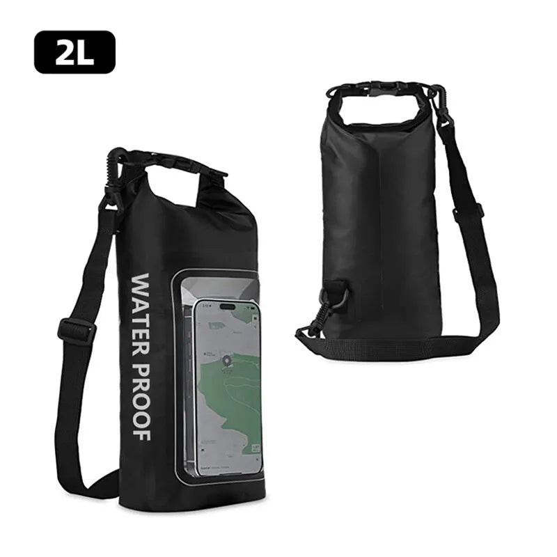 Bolsa Impermeable de PVC de 2L para Natación, con Pantall...