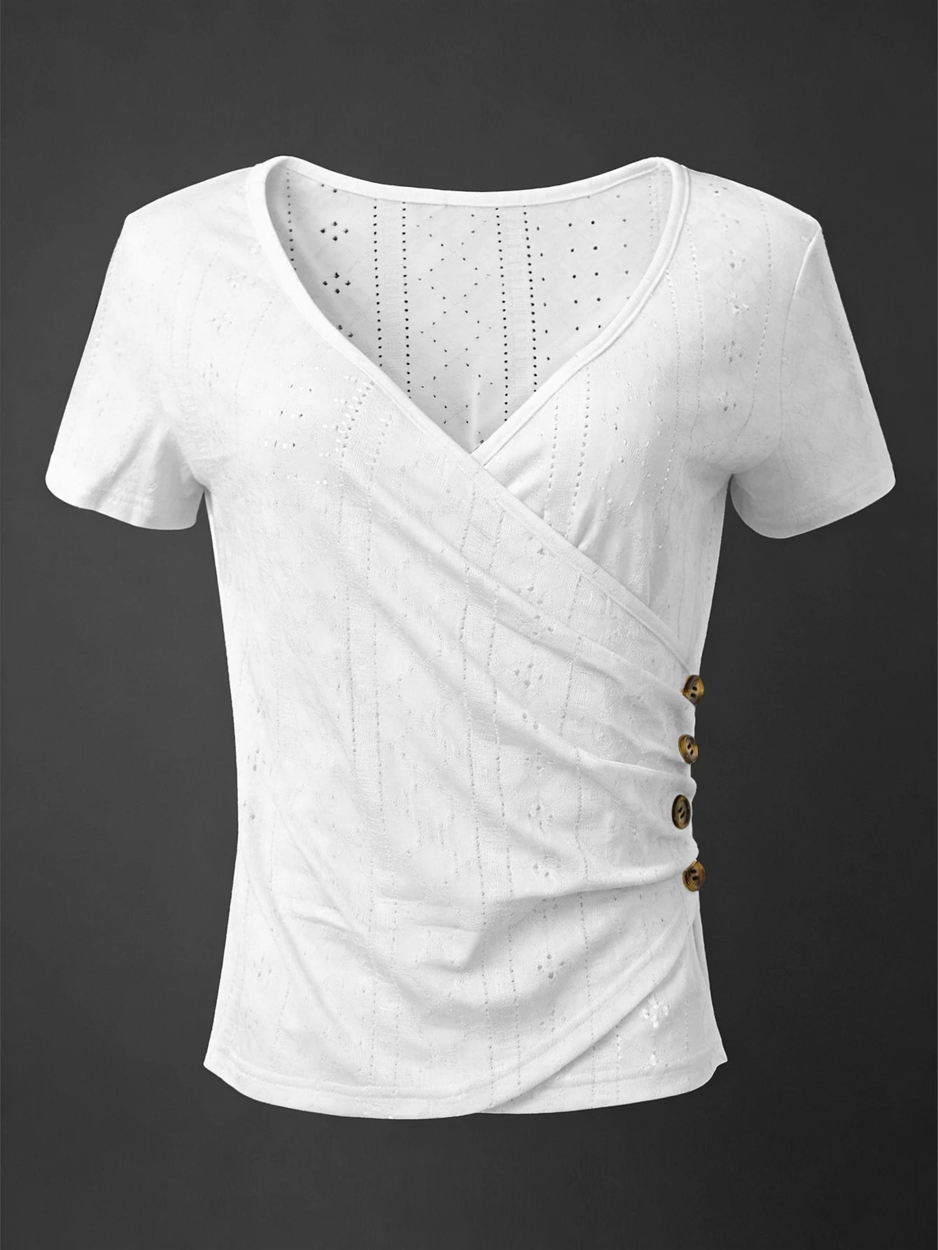 Camiseta de Manga Corta para Mujer