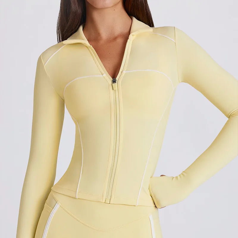 Nueva ropa de yoga de secado rápido, moda deportiva de ma...