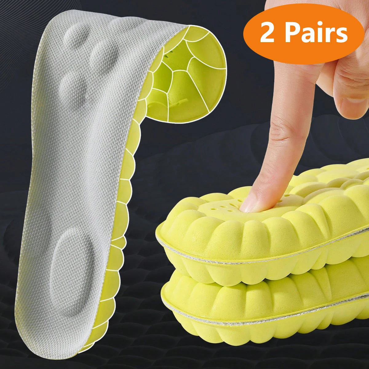 Plantillas Deportivas Látex COSYLEE: Suaves, Transpirables, Soporte Arco