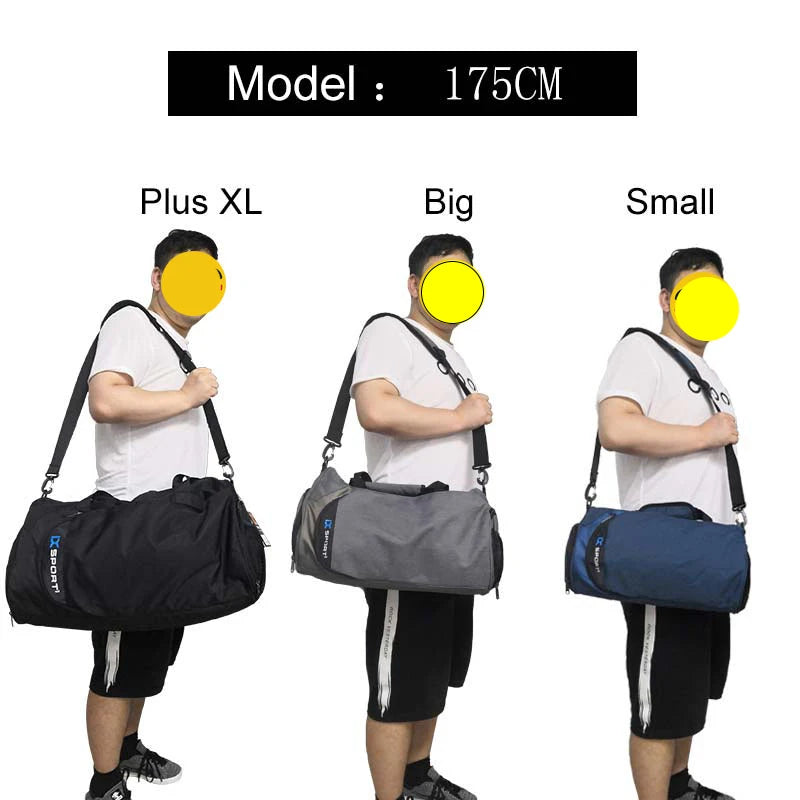Bolsa De gimnasio para hombre, bolsa seca y húmeda para Y...
