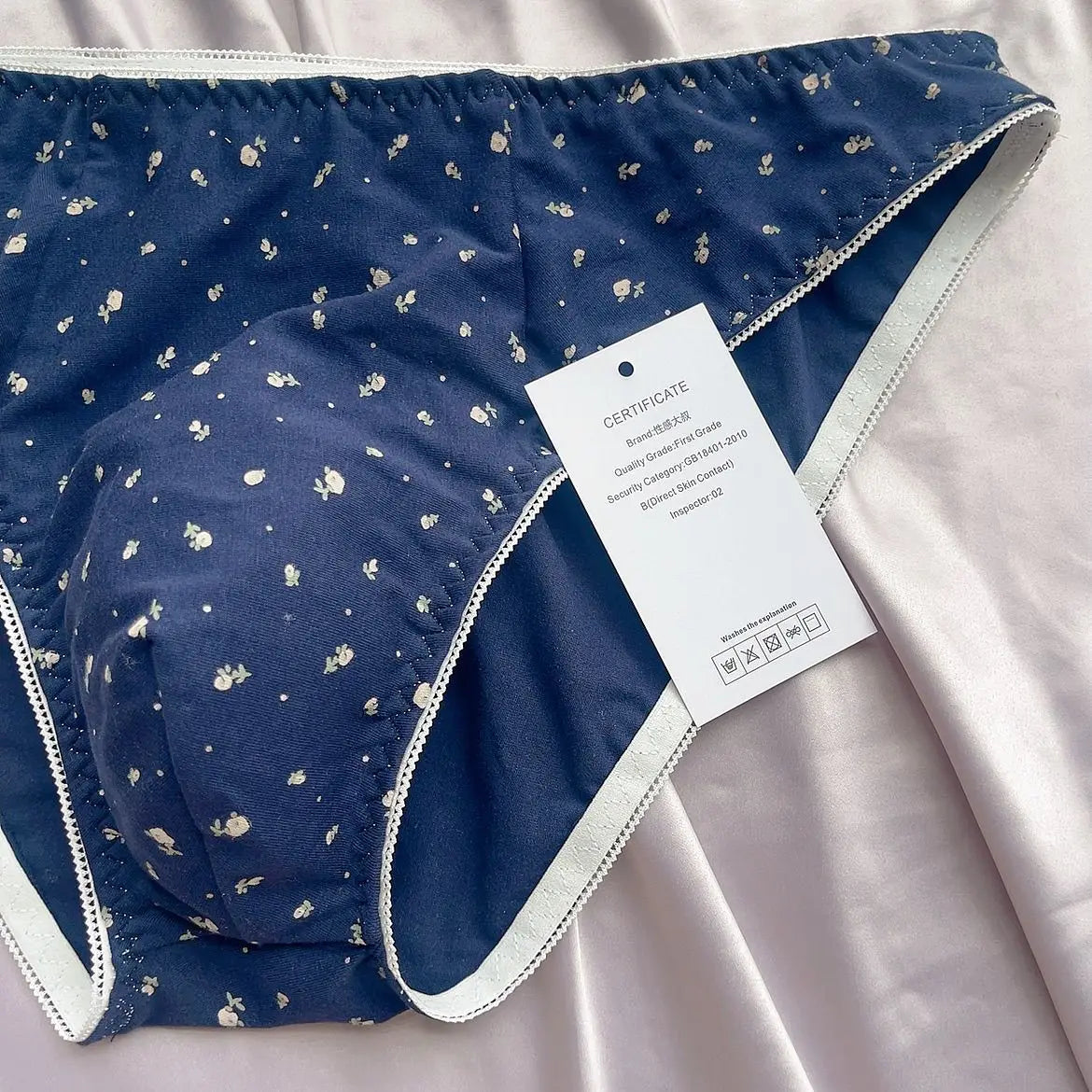Pink men's boxer briefs in BF style from Corporación Turística, featuring a comfortable fit and casual design.
