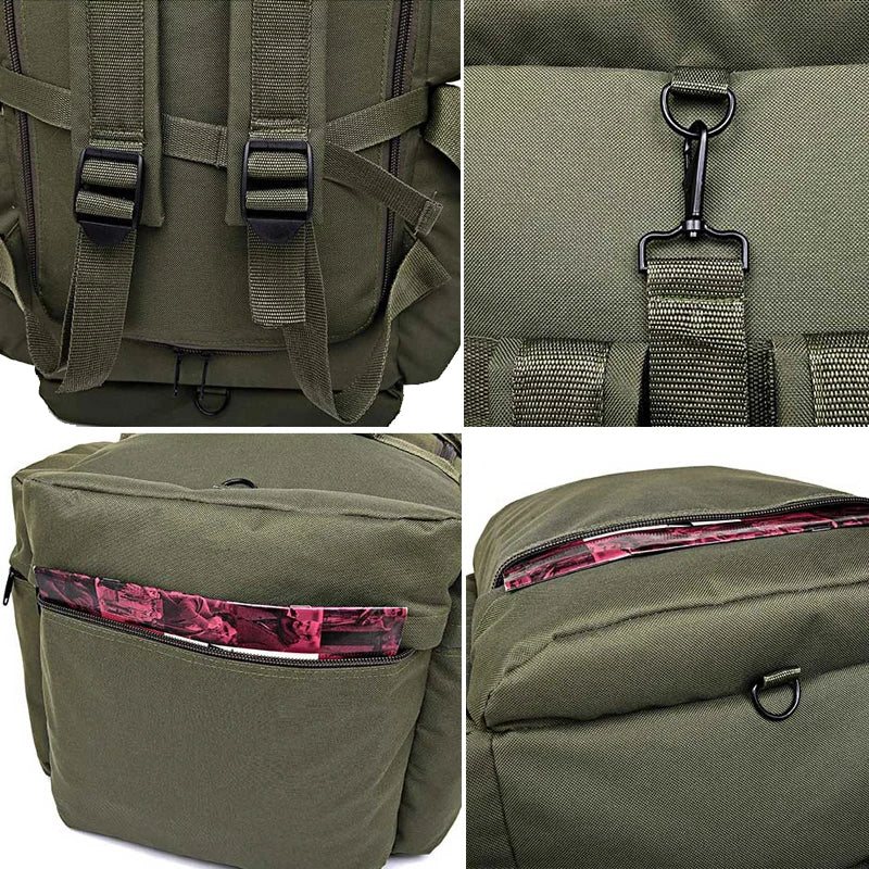 Bolsa de viaje para equipaje táctico de 100L, mochila de ...