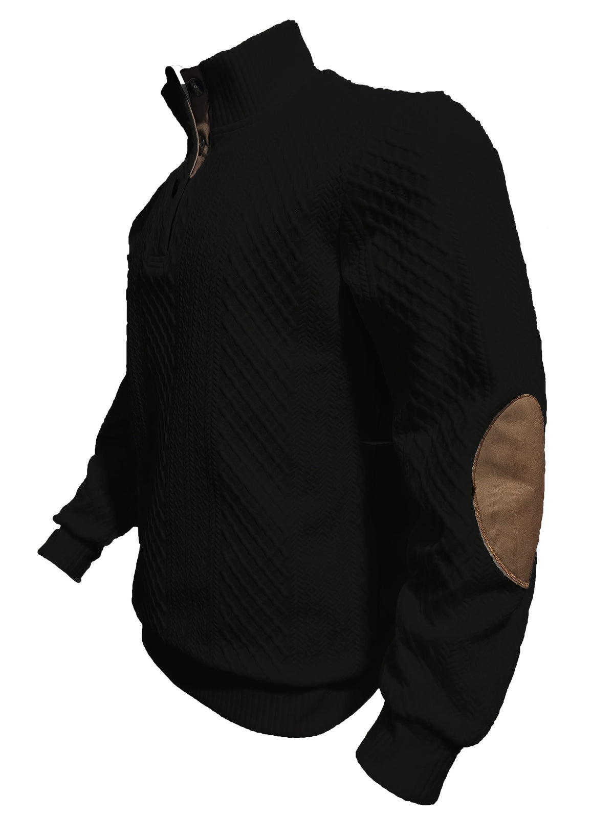 Suéter de Punto Hombre Cuello Alto Estampado Casual Otoño Invierno - Corporación Turística