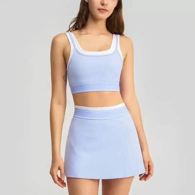 Conjunto Deportivo de 2 Piezas para Mujer, Top Transpirab...