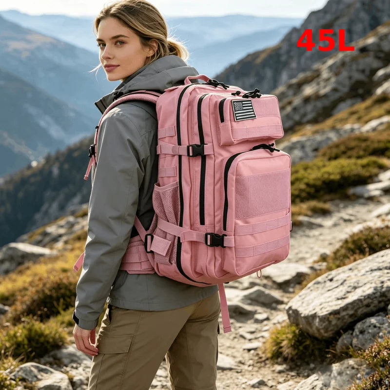 Mochila Táctica de 15L 25L 45L para Camping y Senderismo,...