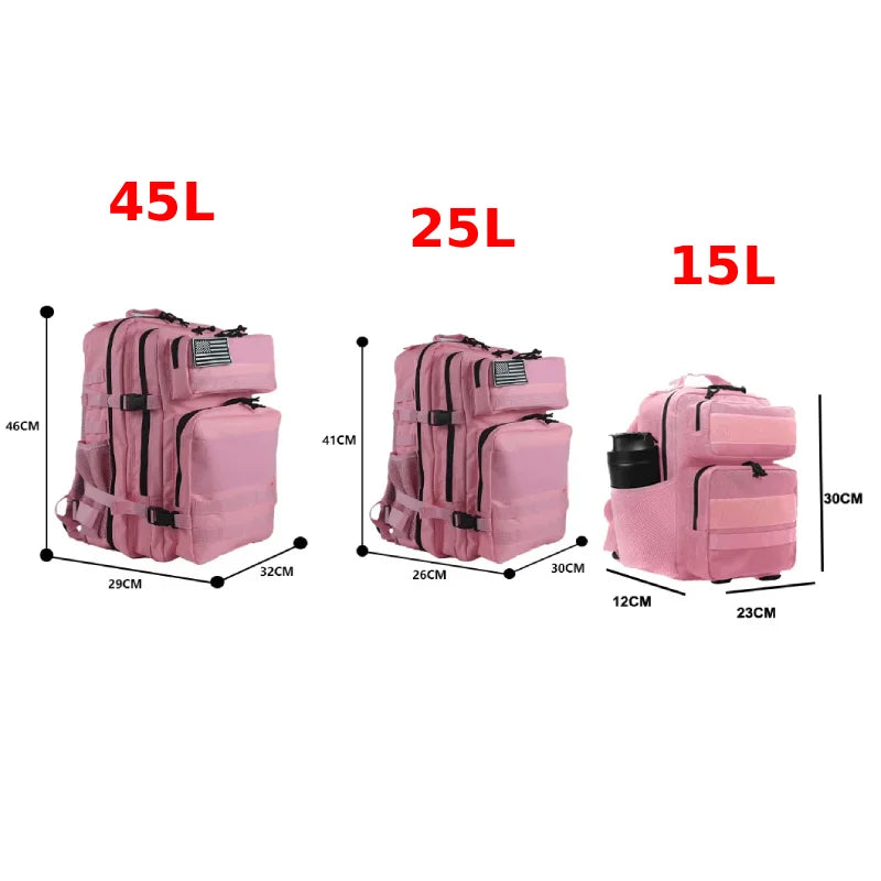 Mochila Táctica de Camping para Hombres y Mujeres, 15L 25...