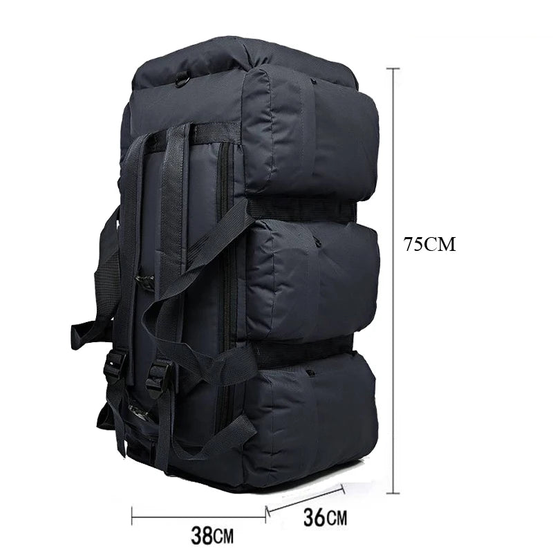 Bolsa de viaje para equipaje táctico de 100L, mochila de ...