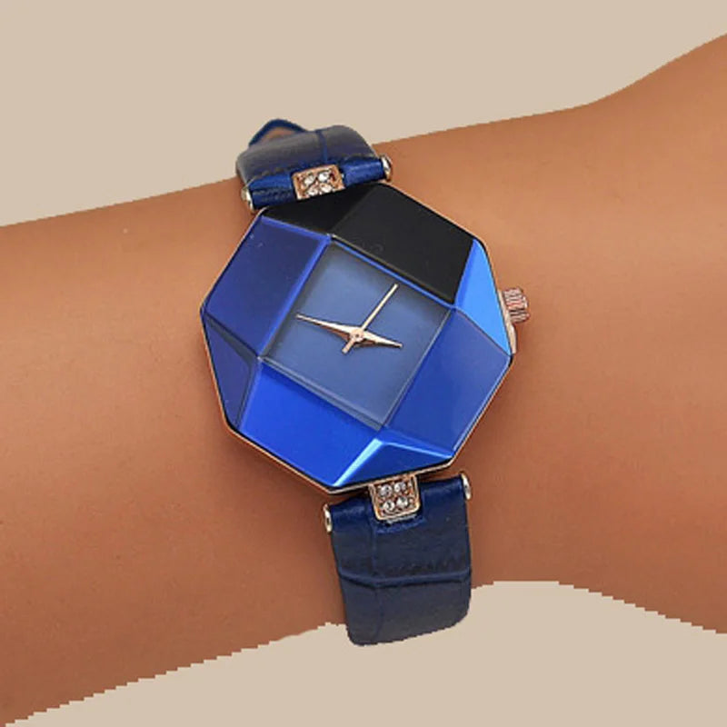 Reloj geométrico exquisito para mujer, relojes de pulsera...