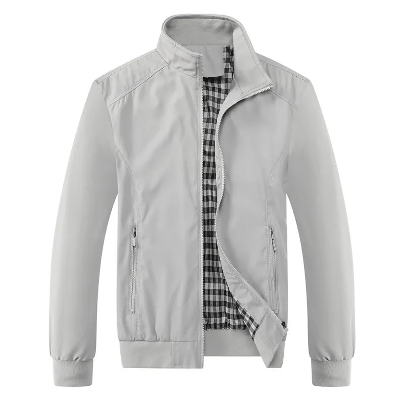 Chaqueta Bomber Hombre Casual VIPOL Delgada Primavera Verano M-6XL