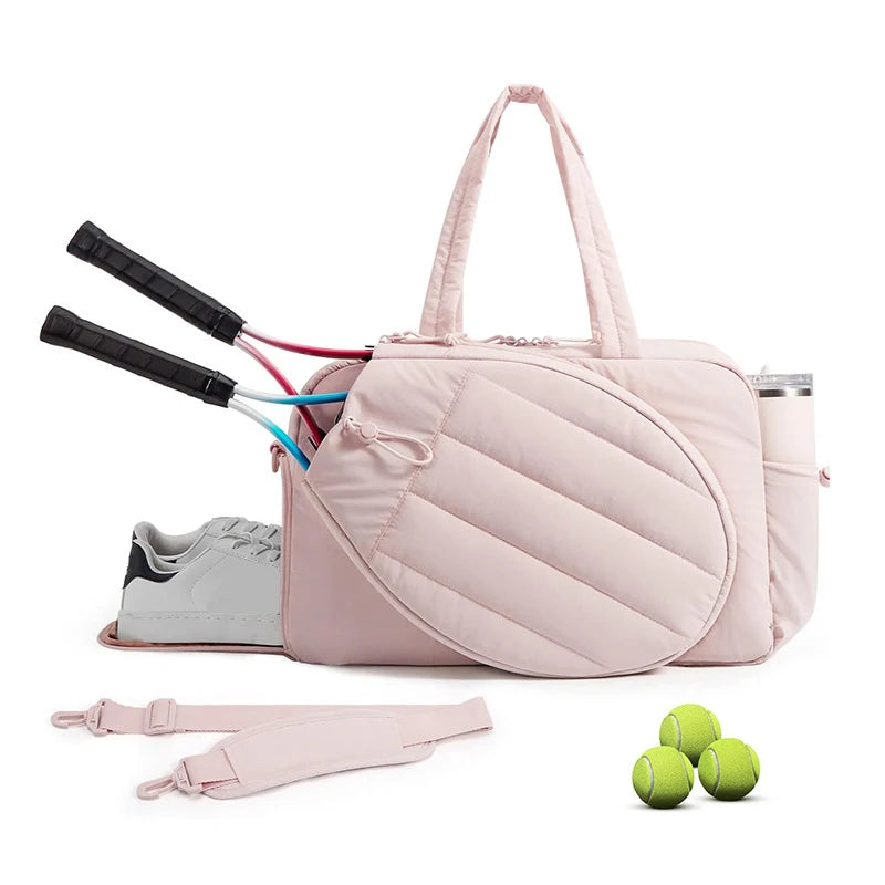 Bolsa para raquetas de tenis, bolsa de gimnasio para muje...