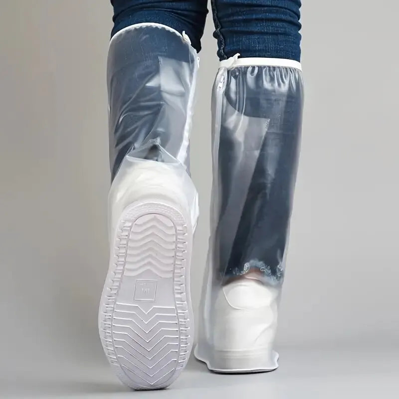 Unisex high-quality shoe covers from Corporación Turística, made of durable material, designed to protect shoes during travel or outdoor activities.