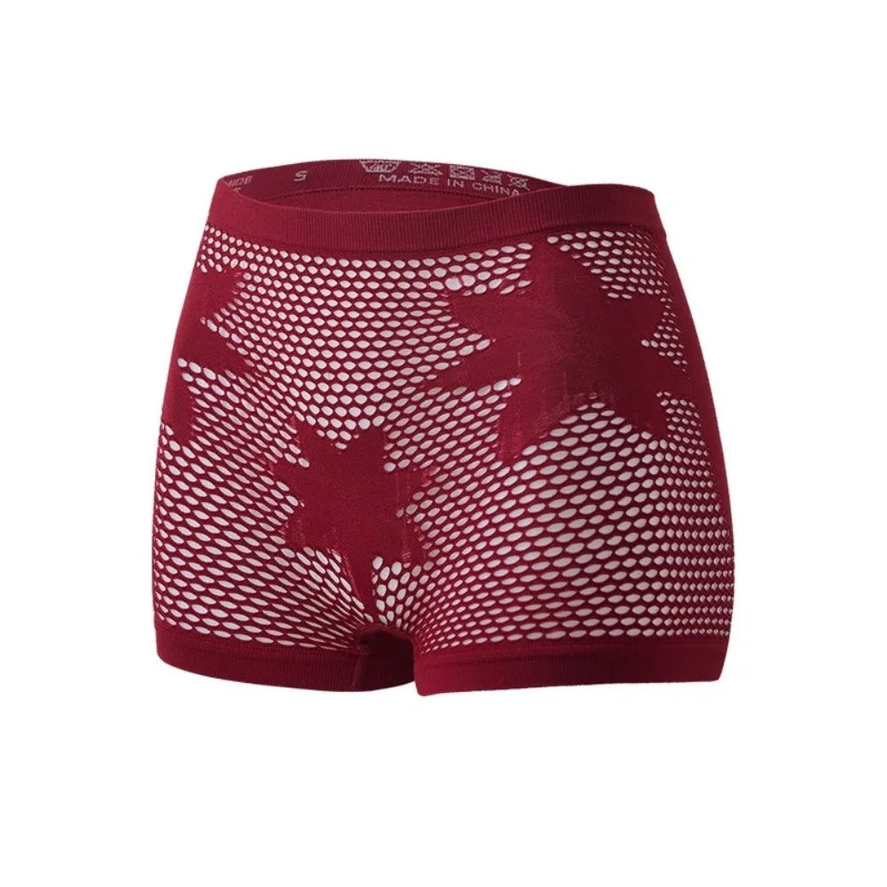 Braguitas tipo boyshort sin costuras con estampado de est...