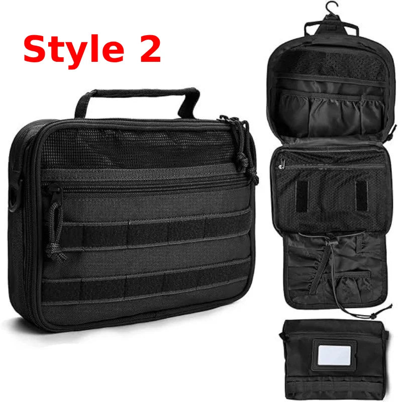 Bolsa de Aseo Táctica para Hombre, Organizador de Baño, B...