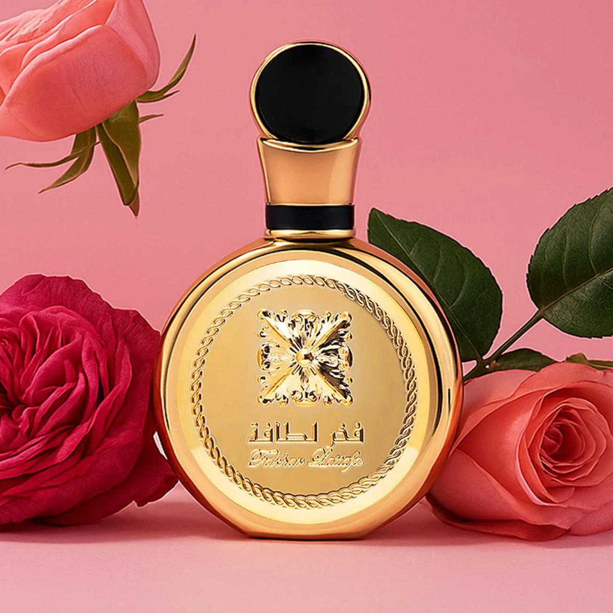 Fakhar Gold Extrait - 3.4 Oz/ 100 ml, Floral, Ámbar, Amad...