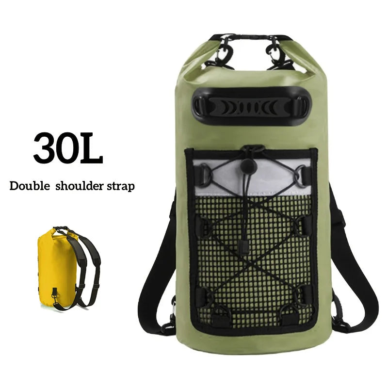 Paquete de natación de PVC, mochila seca para mujeres y h...